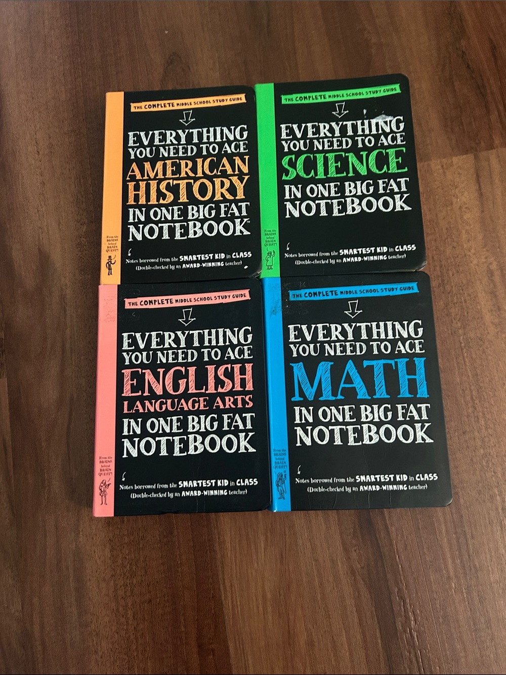 Big Fat Notebook Set of 4 Middle School Everything You Need to Ace…
